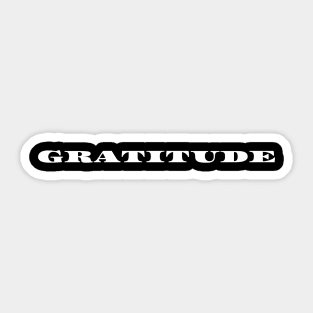 Gratitude Sticker